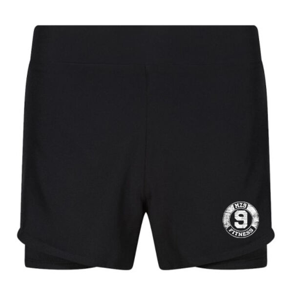 Mz9 - 2 IN 1 Ladies SPORTS SHORT  Thumbnail