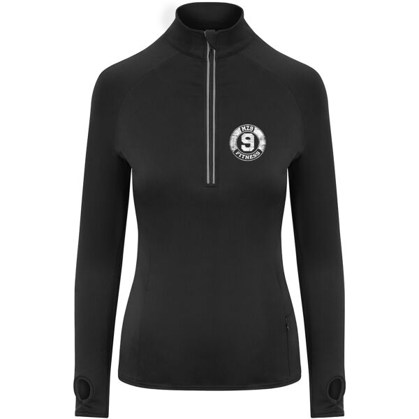 MZ9  - Cool-Flex Girlie Half Zip Top Thumbnail